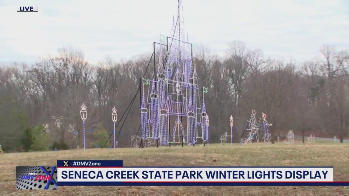 Seneca Creek State Park Winter Lights Display